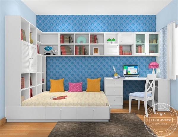 定制書房設(shè)計效果圖