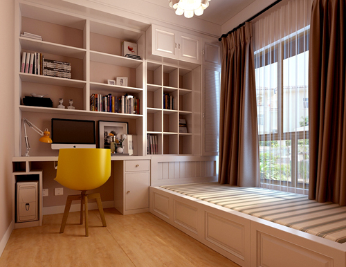  小戶型怎么設(shè)計書房？小戶型可以定制書柜嗎？