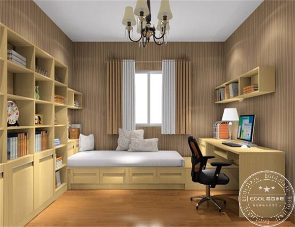 定制書(shū)房設(shè)計(jì)效果圖