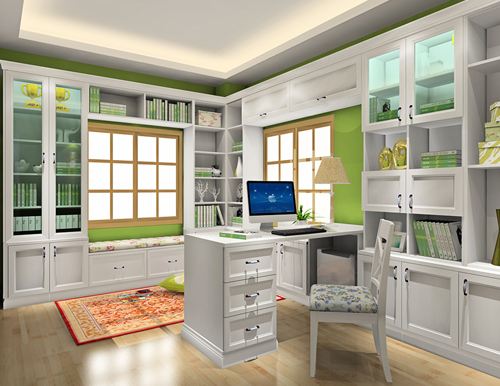  書房定制書柜要注意什么？定制書柜款式怎么選？