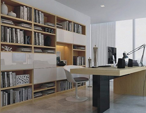  定制書柜要注意哪些原則？書柜應(yīng)該如何布局？