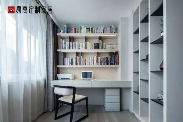 居家辦公區(qū)怎么設(shè)計？書房定制有哪些款式？